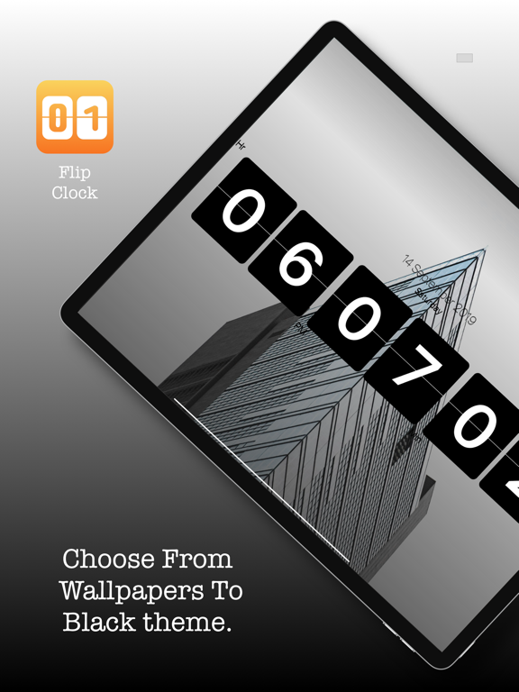 Screenshot #5 pour Flip Clock horloge digitale