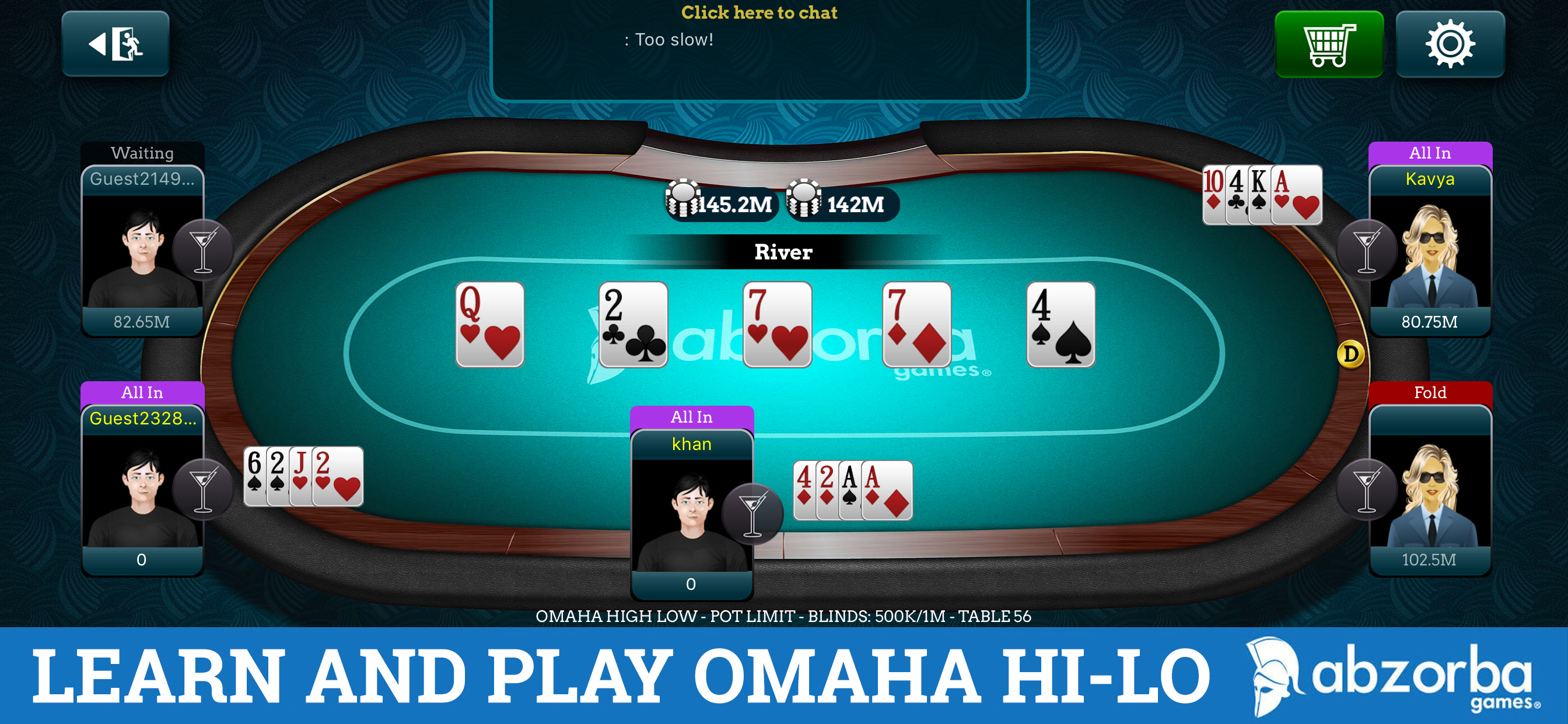 Poker Live Omaha & Texas screenshot 4