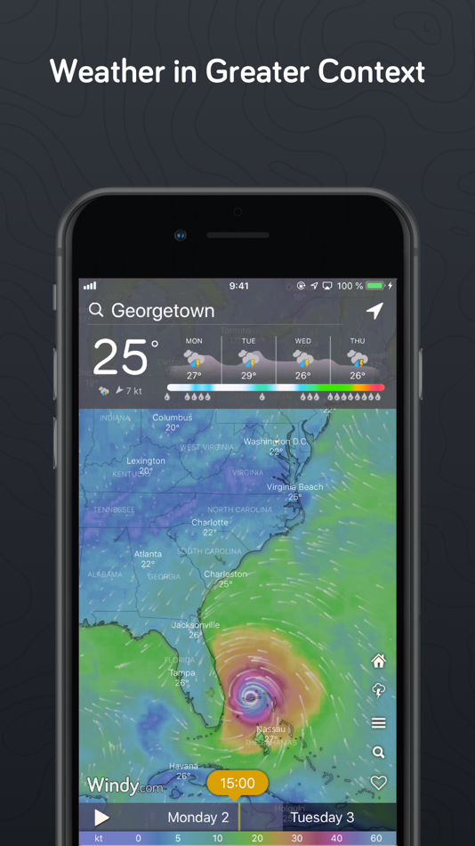 #5. Windy.com - Weather & Radar (iOS) 由: Windyty, SE