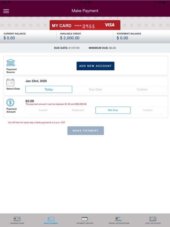FirelandsCards iPad screenshot 4 - Finance app