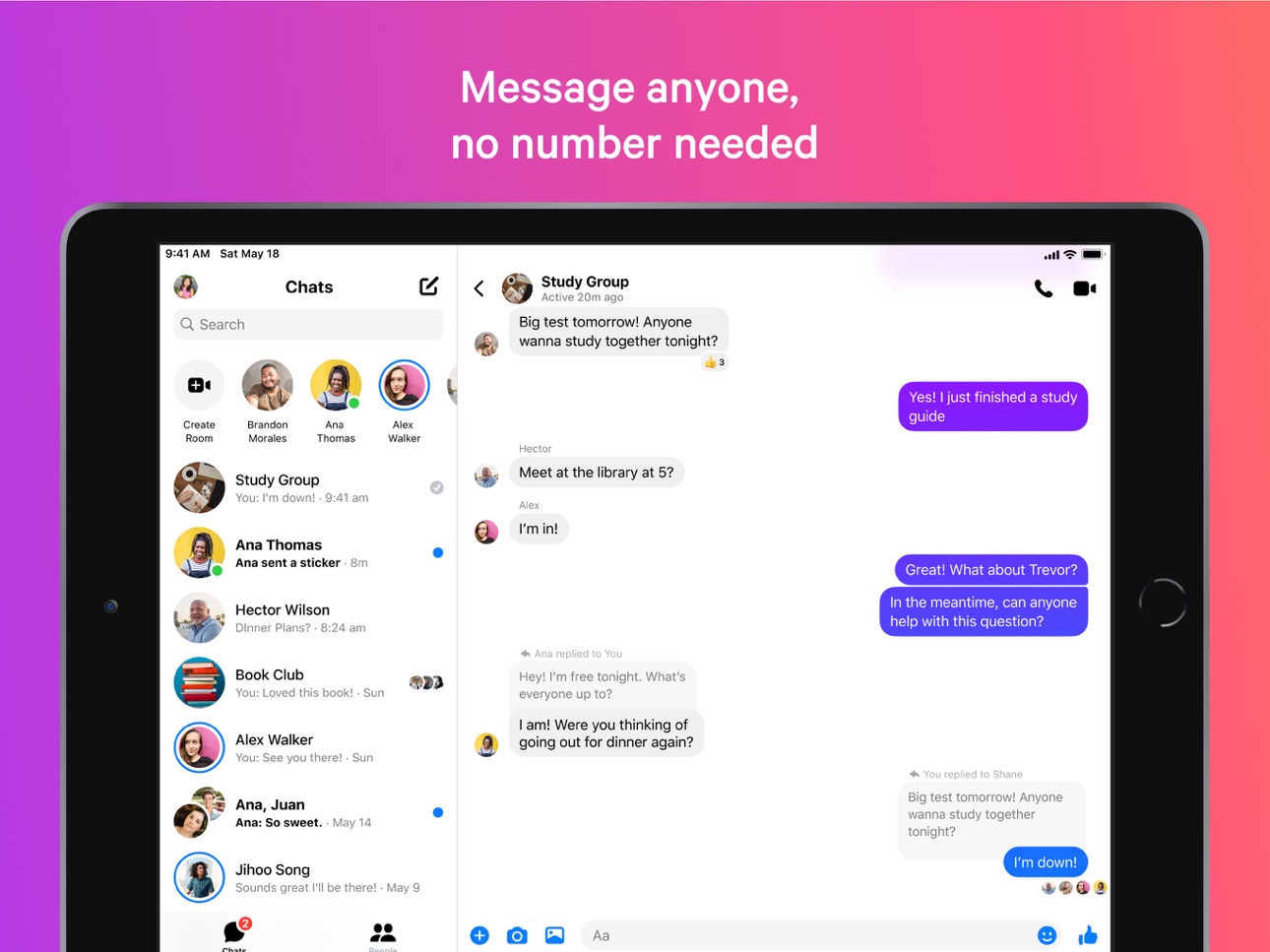 Messenger screenshot 2