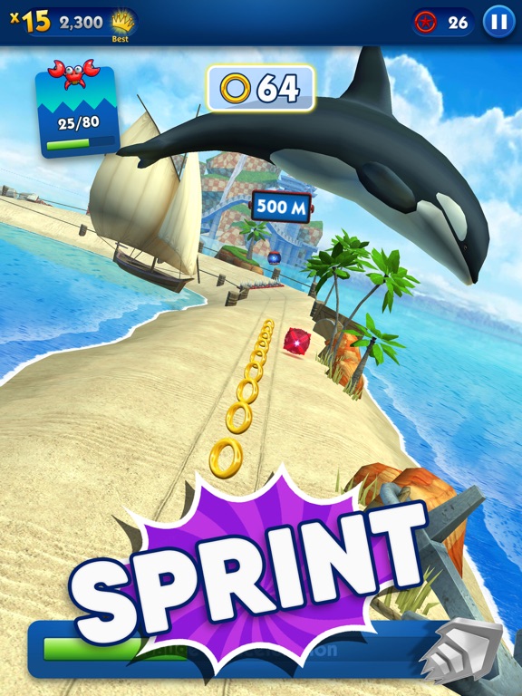 Screenshot #5 pour Sonic Dash - Jeux de course