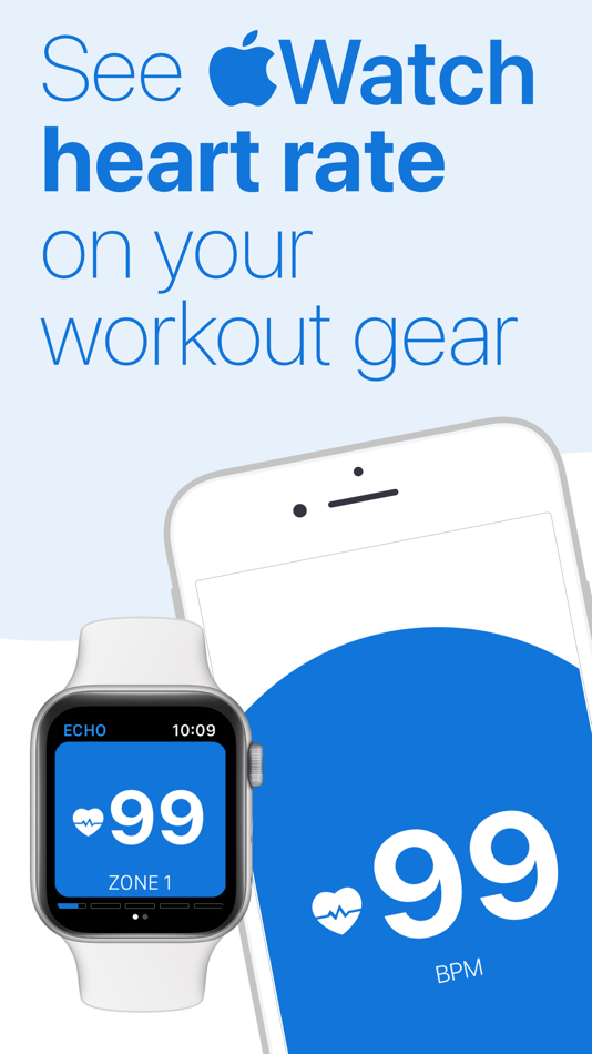 #1. Echo: Watch Heart Rate Monitor (iOS) 来自: Bred Ventures Inc