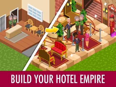 Hotel Tycoon Empire: Idle Gameのおすすめ画像1