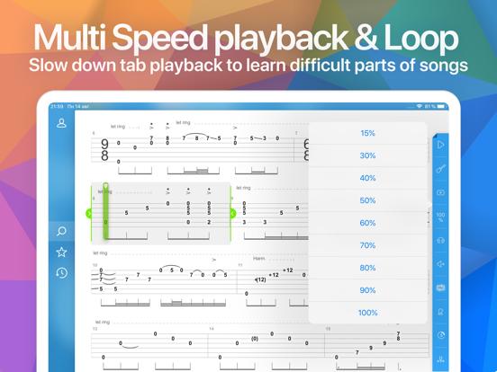 Songsterr Tabs & Chords iPad app afbeelding 5