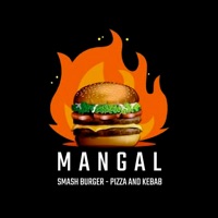 Mangal Smash Burgers Pizzas. logo