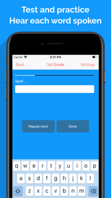 Spelling Notebook Premium screenshot