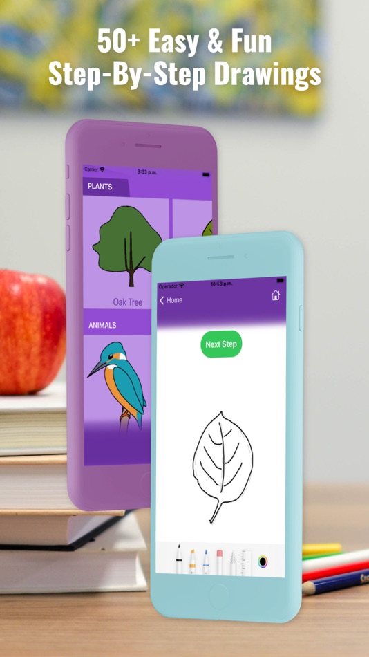 #1. DrawBuddies fun sketchbook art (iOS) Podle: Andrea Rethy