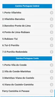 camino portugues premium iphone capturas de pantalla 1