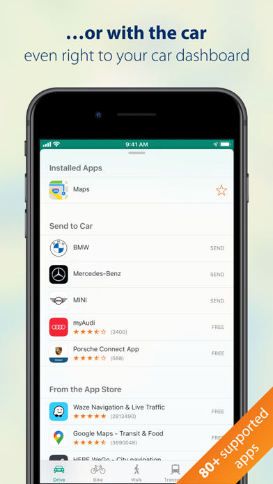 Where To? Search nearby places Screenshot