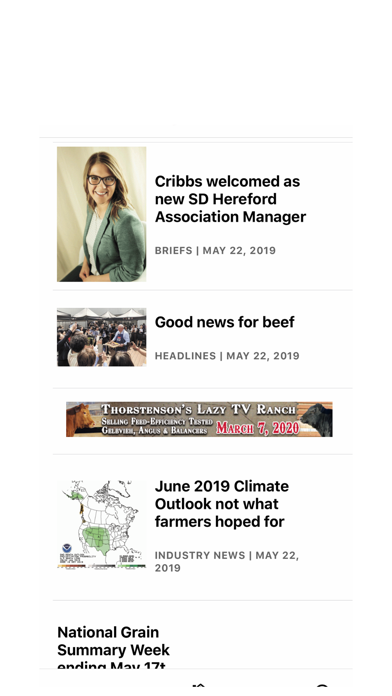 Screenshot #1 pour The Cattle Business Weekly