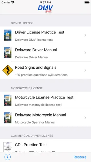 Delaware DMV Test Prep screenshot 1