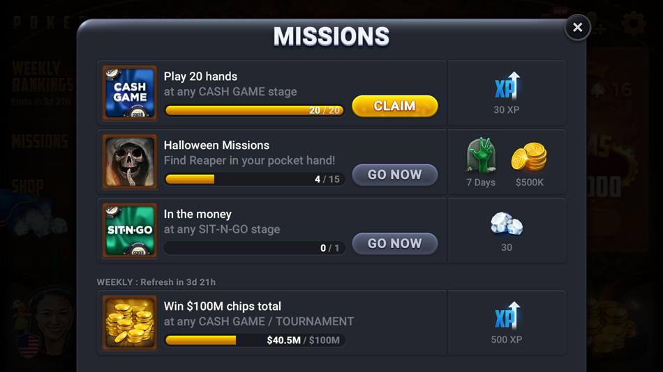 #4. Poker Championship - Holdem (iOS) 来自: BBstudio Inc.