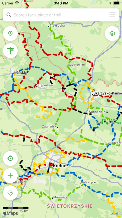 Świętokrzyskie szlaki Screenshot