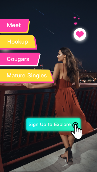 Mature Dating, Cougar Date App Screenshot