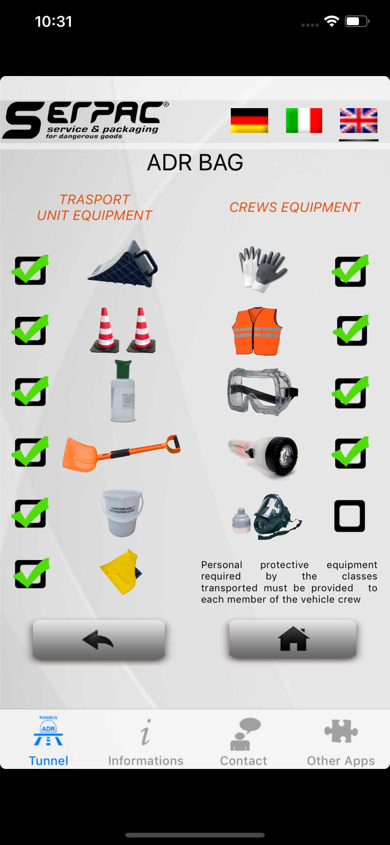 ADR Tunnels and Services screenshot 4