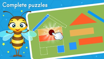 Screenshot #2 pour 123 Kids Fun Bee Adventure