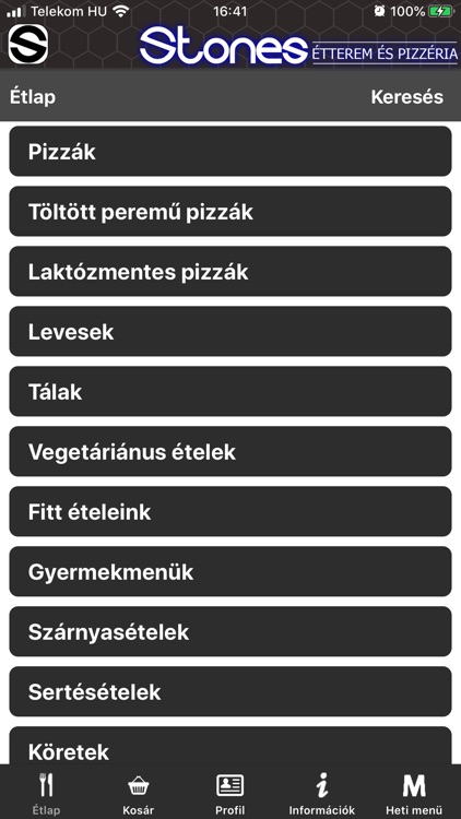 Stones Étterem és Pizzéria