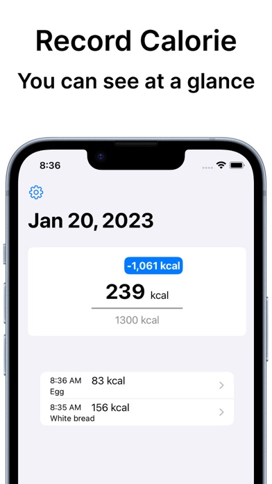 Calorie Counter Daily Screenshot