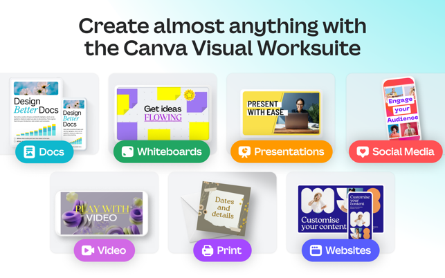 ‎Canva: Design, Art & AI Editor Screenshot