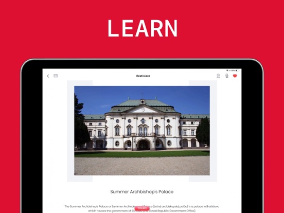 Bratislava Travel Guide iPad screenshot 5 - Travel app