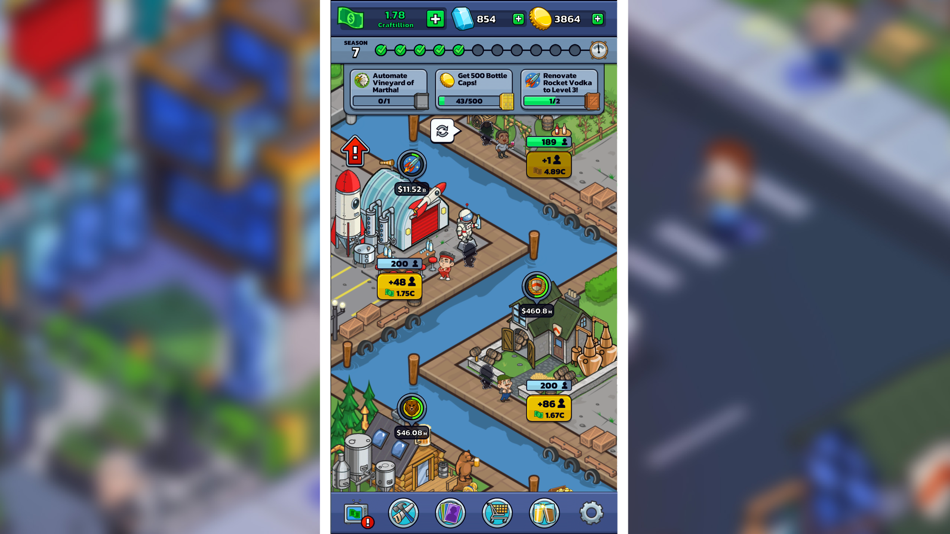 #6. Idle Distiller Tycoon Game (iOS) Podle: KANO/APPS