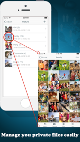 Secure Private Album Manager screenshot