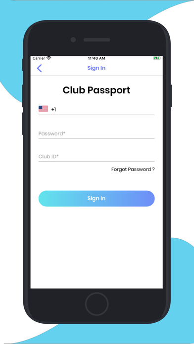 Club Passport Screenshot