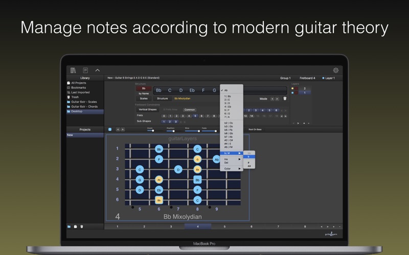 Screenshot #2 pour GuitarLayers
