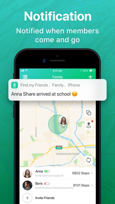 Find my Friends、Family、Phone Screenshot 2 - AppWisp.com Find my Friends、Family、Phone Screenshot 2 - AppWisp.com