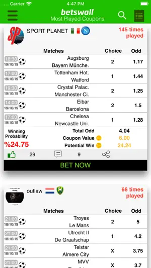 BetsWall: Sports Betting Tips screenshot 5