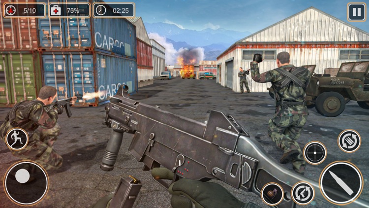 Modern Black Ops Fire Mission screenshot-3