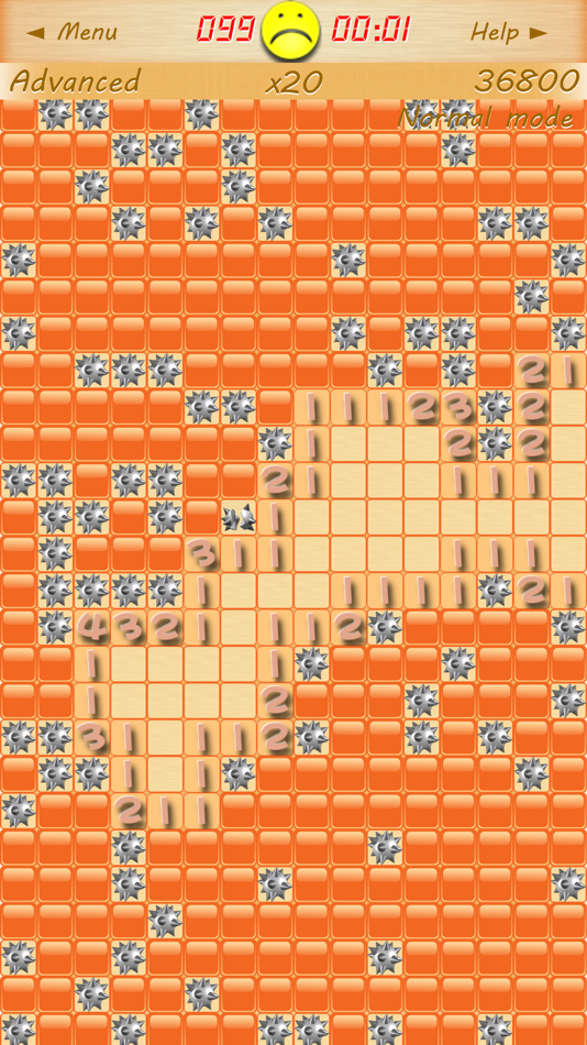 #5. Classic Minesweeper :) (iOS) 由: Chaohsien Lee