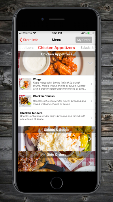 Anthony's Pizza St. Cloud iPhone screenshot 5 - Food & Drink app