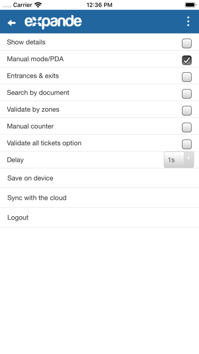 App screenshot