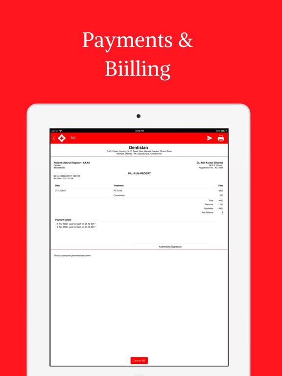 Screenshot #6 pour Clinicia - Practice Management