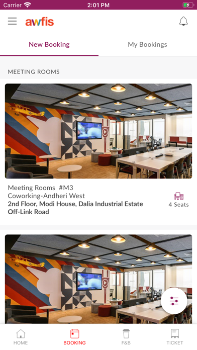 Screenshot #2 pour Awfis Coworking
