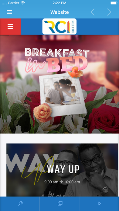 Radio Caribbean International iPhone screenshot 5 - Music app