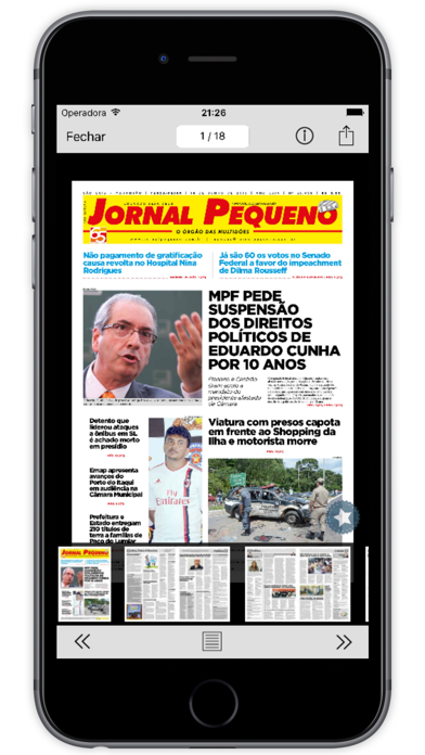 Jornal Pequeno screenshot