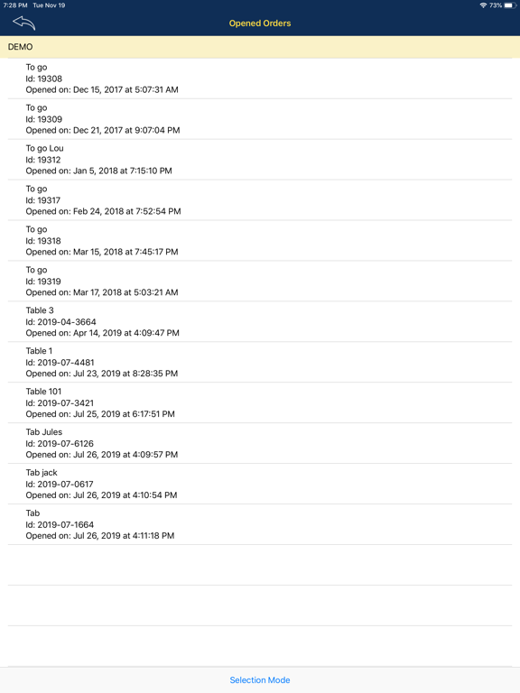 EdgeServ ST iPad screenshot 2 - Food & Drink app