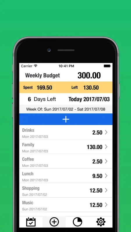 My Weekly Budget Planner-Save screenshot 1 of 4