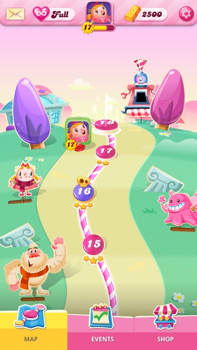 screenshot of Candy Crush Saga 10