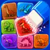 恐竜けし- 恐竜パズル消しゲーム icono