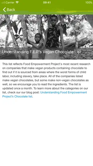 Chocolate List screenshot 3