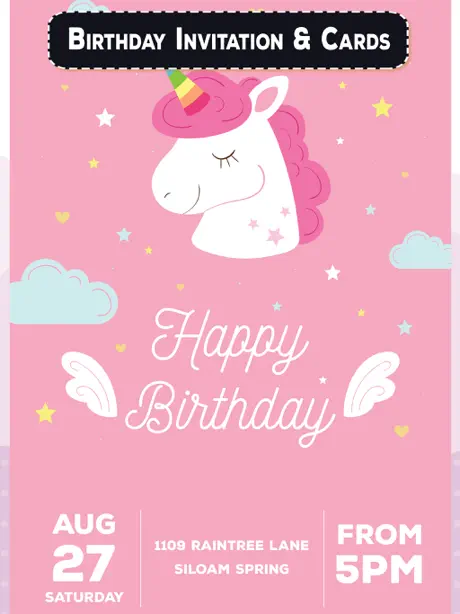 Birthday Invitation & E-Cards