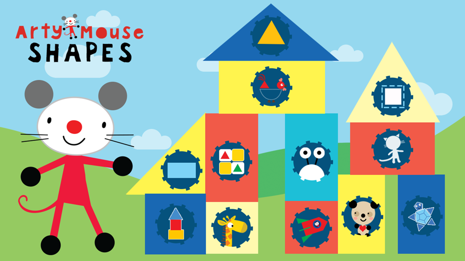 #1. Arty Mouse Shapes (iOS) 由: Tap Tap Tales, SL