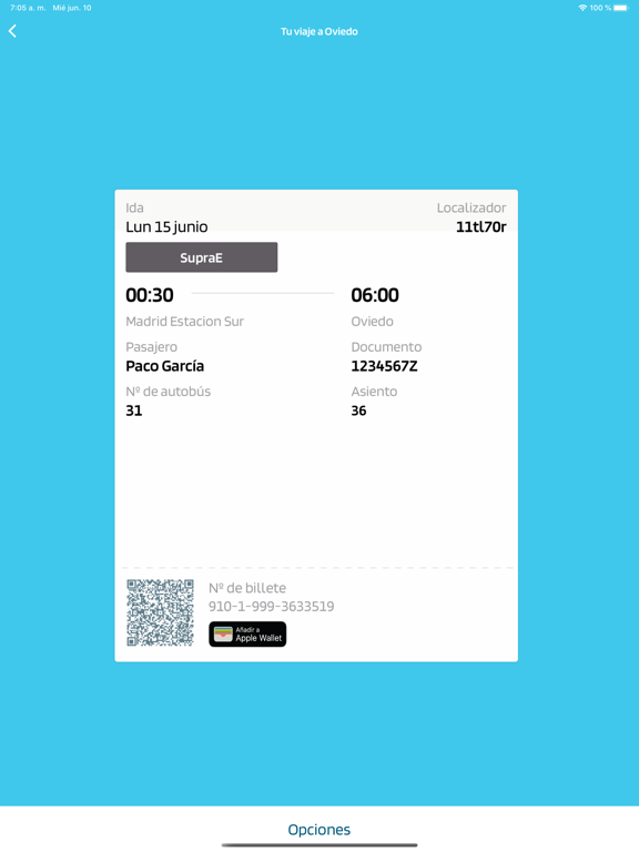 Alsa: Compra billetes de bus iPad screenshot 4
