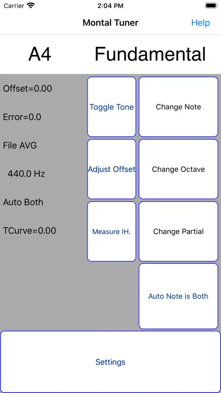 Montal Tuner screenshot 1 of 2