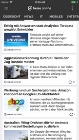 heise online | IT-News screenshot