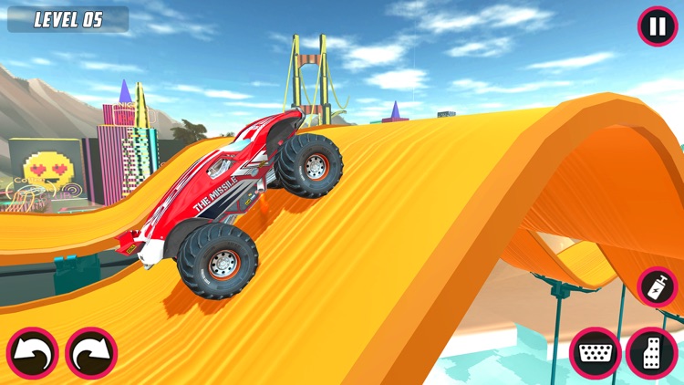 Monster Truck Stunts Car Games screenshot-5